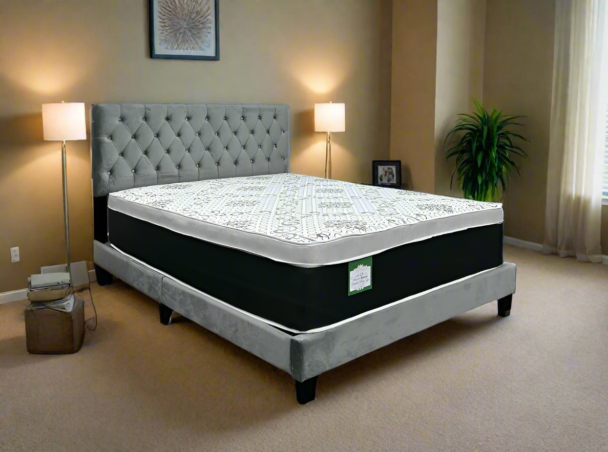 American Made Euro Single Pillow Top Mattress 12-13