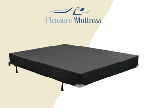Eco-Friendly Heavy Duty Box Spring Foundation designed for durability and support, perfect for a sustainable sleep setup at Mattress Liquidators.
