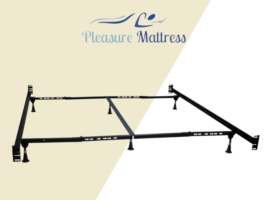 Heavy Duty Metal Bed Frame designed for long-lasting support and stability, perfect for any mattress setup at Mattress Liquidators.